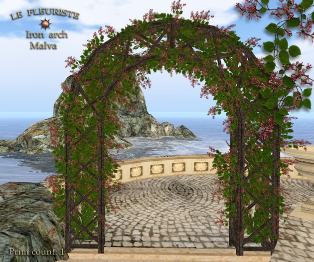 Fleuriste☼Iron Arch Malva