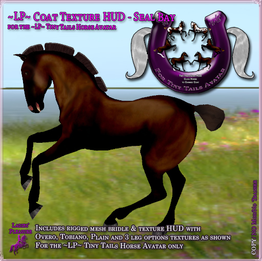 ~LP~ Tiny Tails Coat HUD [BOXED] Seal Bay