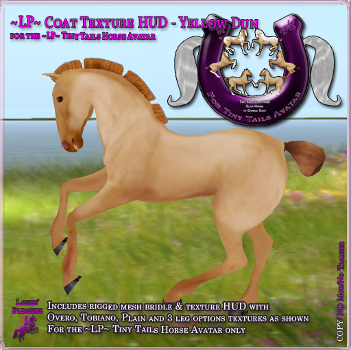 ~LP~ Tiny Tails Coat HUD [BOXED] Yellow Dun