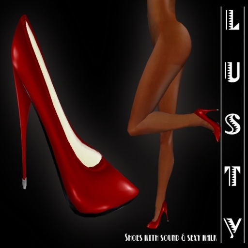 !!Lusty!! Saints Red Pumps