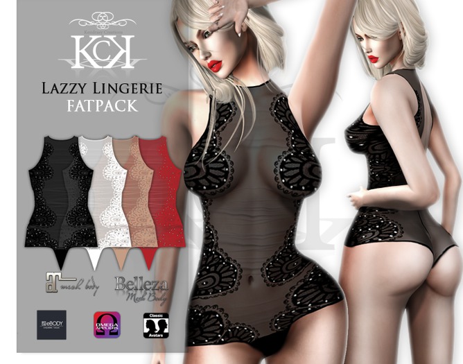 :::KC::: Lazzy Lingerie FATPACK