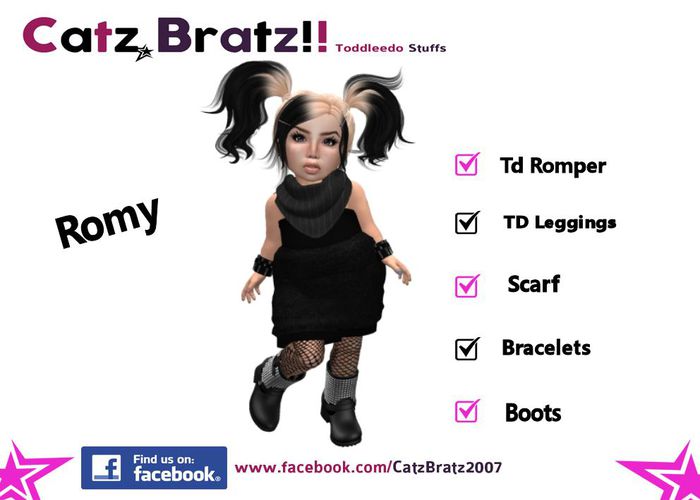 *Catz Bratz* Toddleedoo "Romy "