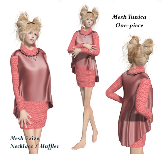 Mesh Tunica One-piece Box