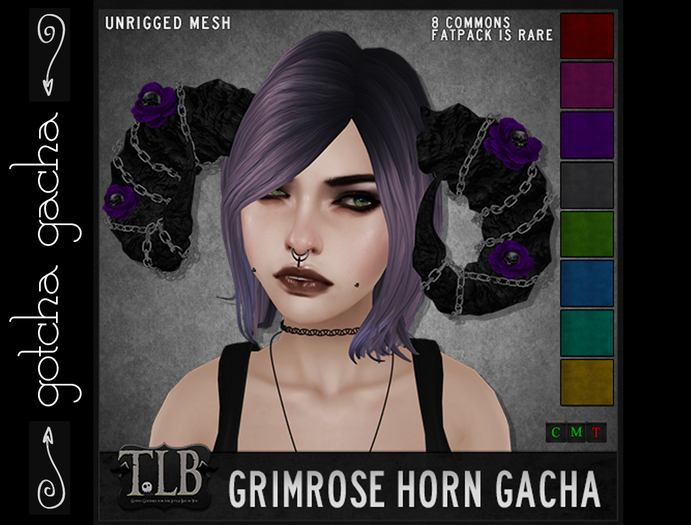 !TLB - Grimrose Horns/Green-bxd