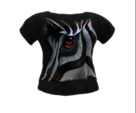 Zebra Womens T-Shirts