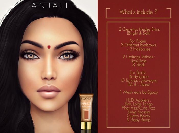 Egozy.Anjali Genetic (Nougat).Nude