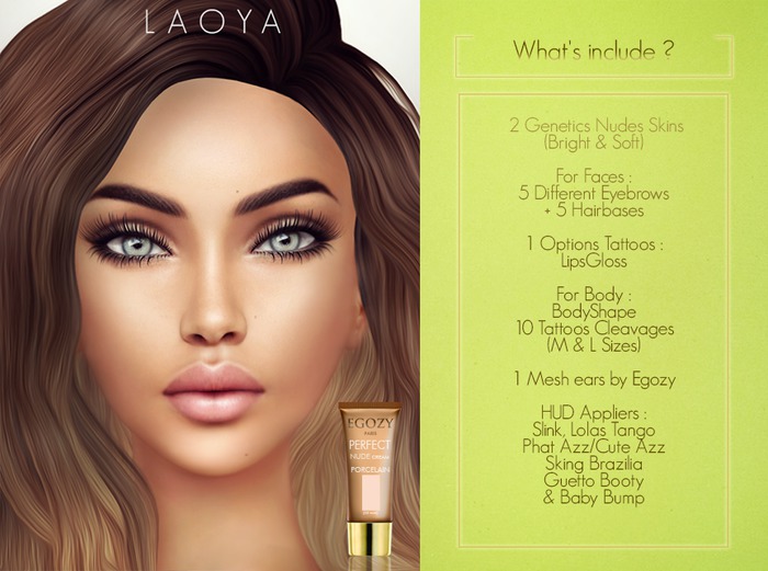 Egozy.Laoya Genetic (Porcelain).Nude
