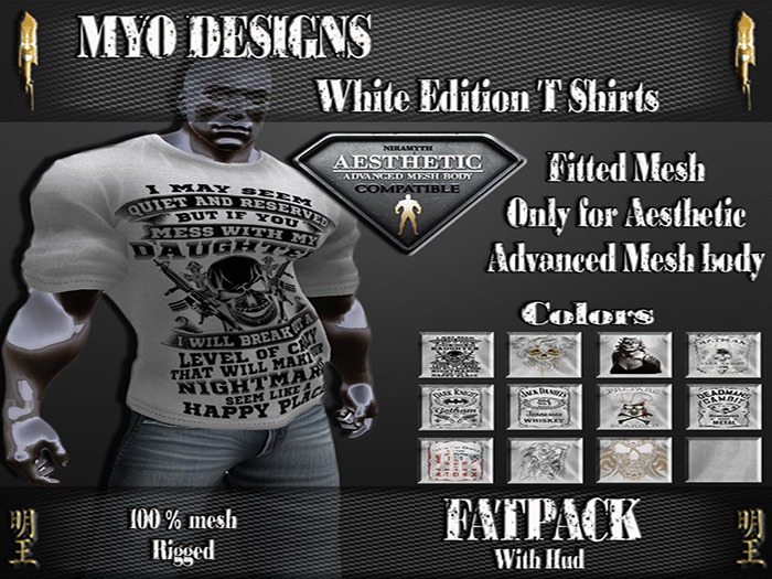 *MD*Aesthetic White Edition T-Shirt(ADD ME)