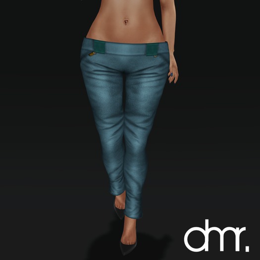 [DR]Pants Skinny Blue CL ::Mesh::