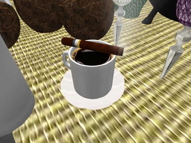 *Cafe y Puro Cohiba*