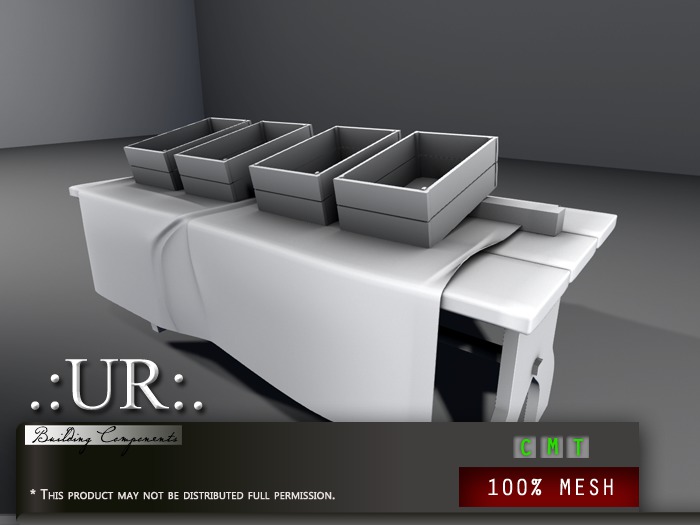 .:UR:. Medieval Market I - Table (full perm mesh)