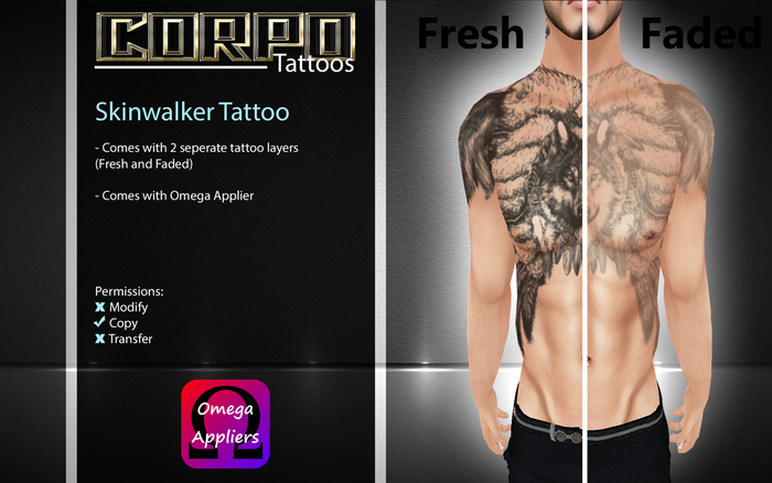 Corpo - Skinwalker Tattoo