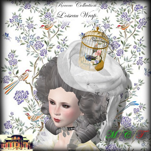 ~CdE~ August GROUP GIFT - Rococo L'oiseau Wrap