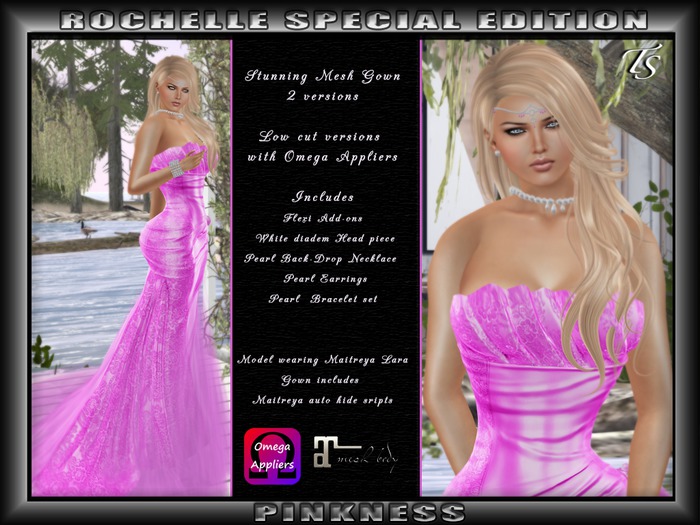 TS-Formal-Rochelle Gown-Bubblegum 2