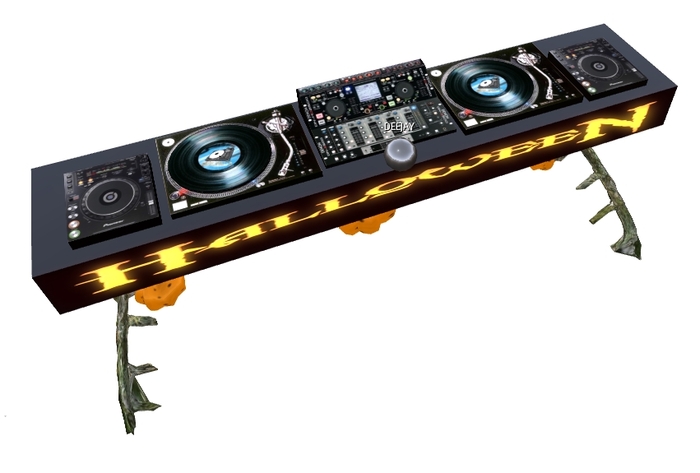 Halloween DJ Booth