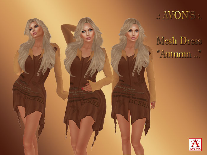 .: AVON'S :. Mesh Dress "Autumn ..."