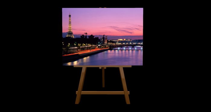 Easel frame paris
