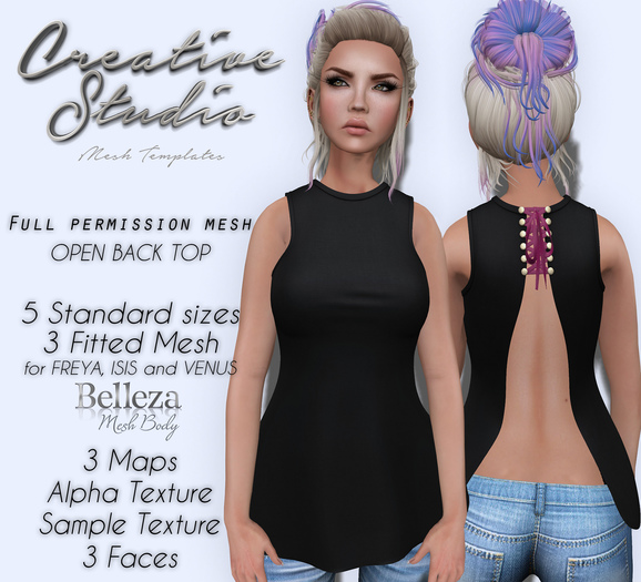 - CREATIVE STUDIO - Open Back Top DEMO