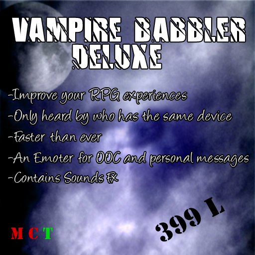 Vampire Babbler Deluxe