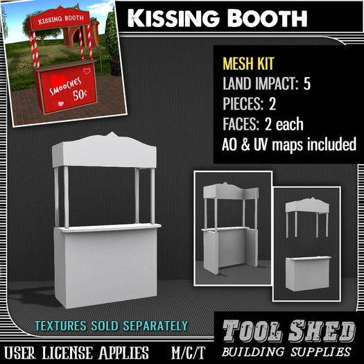 Tool Shed - Kissing Booth Kit