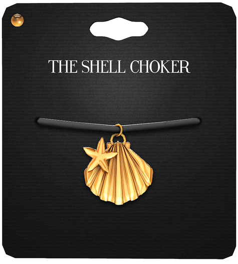 Amala - The Shell Choker - Gold