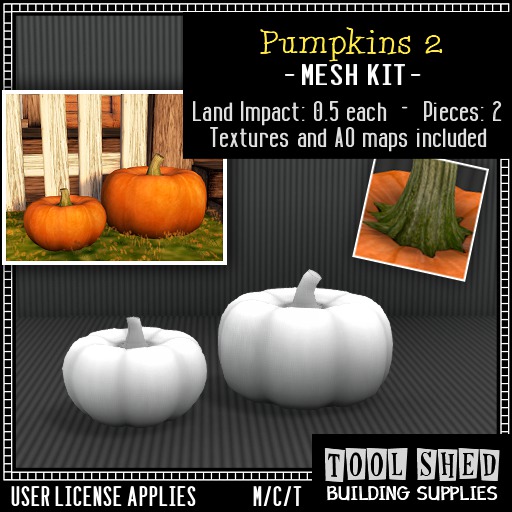 Tool Shed - Pumpkins 2 Kit