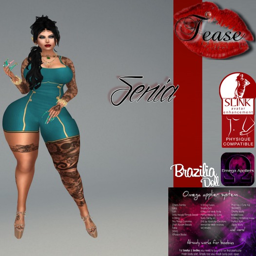 !TEASE! Senia Black*