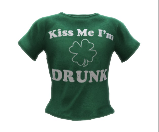 Kiss Me I'm Drunk Mens T-Shirt