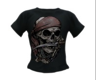 Pirate Bones Mens T-Shirt