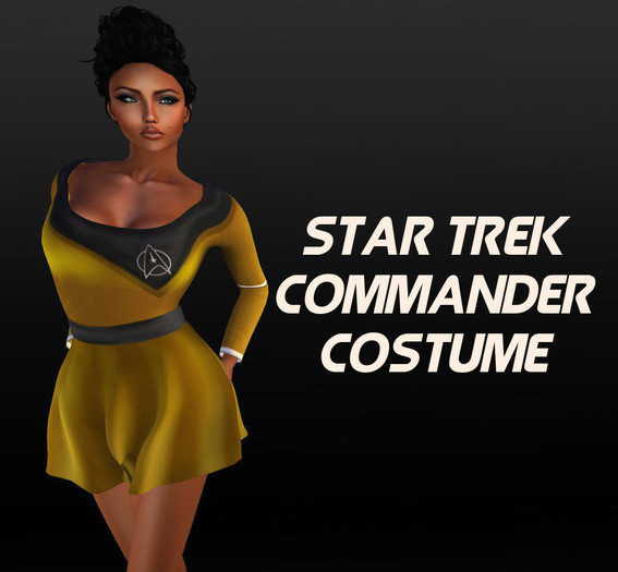 Second Life Marketplace - Mochi - Star Trek Costume - Gold Second Life Marketplace - Mochi - Star Trek Costume - Gold