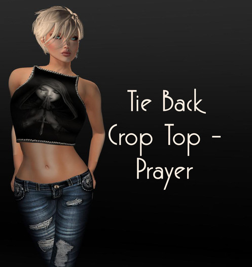 Mochi - Tie Back Crop Top - DEMO