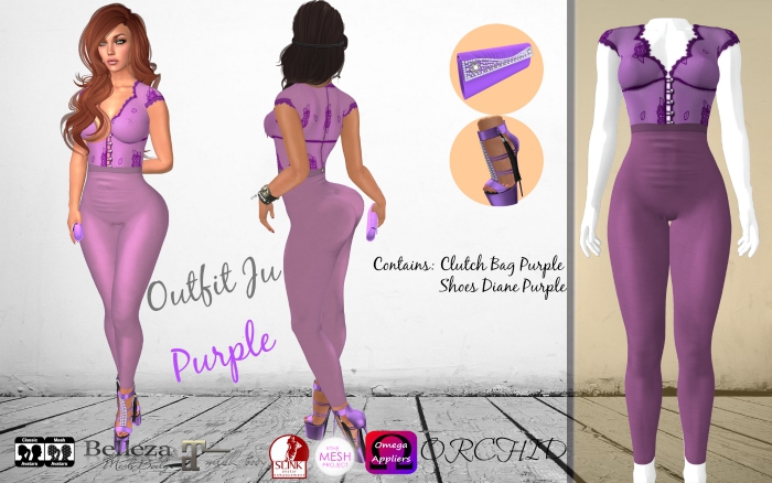 Outfit Ju Purple
