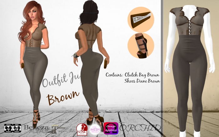 Outfit Ju Brown