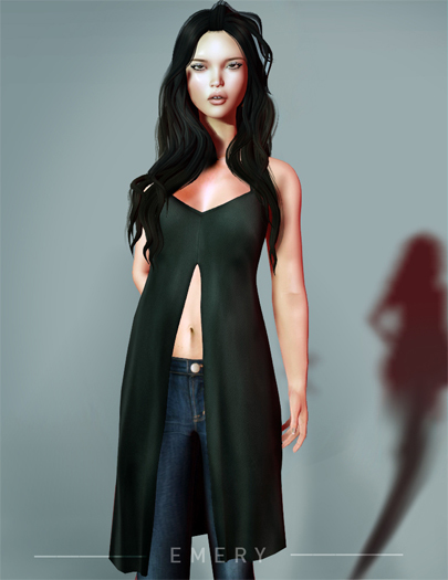 Emery Camila Front Split Top DEMO