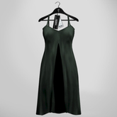 Emery Camila Army Front Split Top