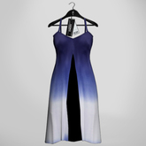 Emery Camila Faded Blue Front Split Top