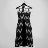 Emery Camila ZZ Black Front Split Top