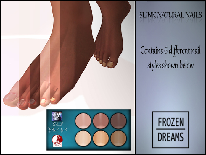 .~FrozenDreams~. SLINK Natural Nails Applier HUD