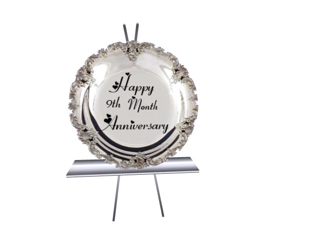 Happy 9th month anniver-silver