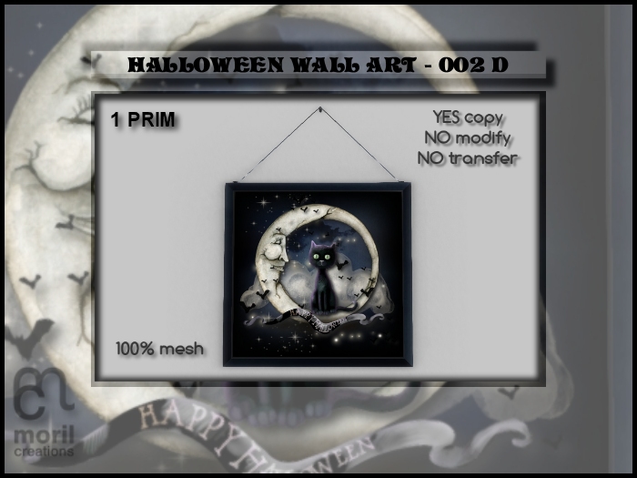 HALLOWEEN WALL ART - 002D