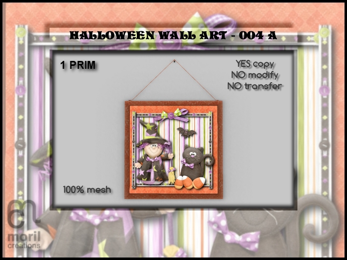 HALLOWEEN WALL ART - 004A