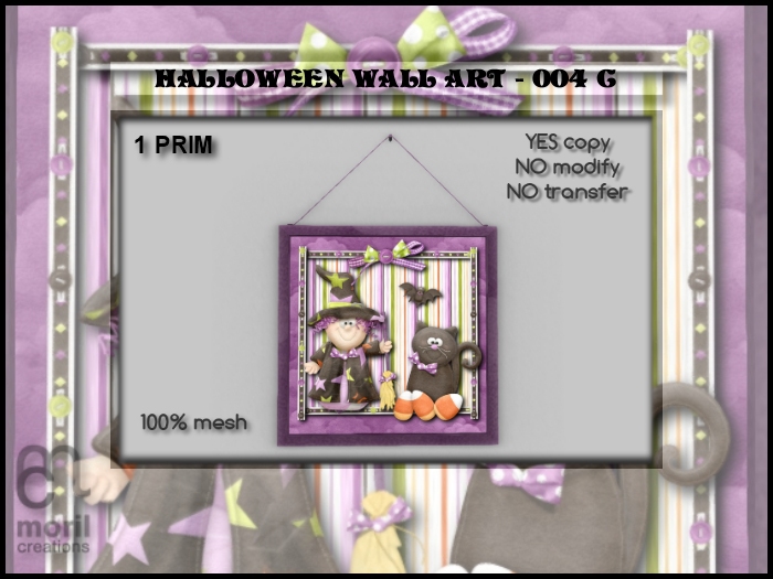 HALLOWEEN WALL ART - 004C