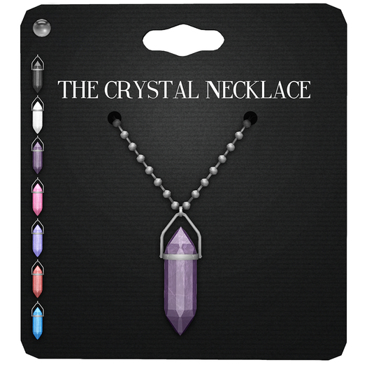 Amala - The Crystal Necklace - Silver