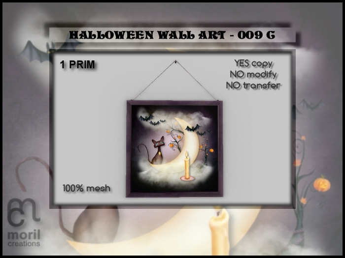 HALLOWEEN WALL ART - 009C