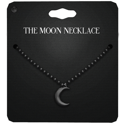 Amala - The Moon Necklace - Black
