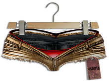 Asteria Creations - Rosalinda Short + Panties - Gold
