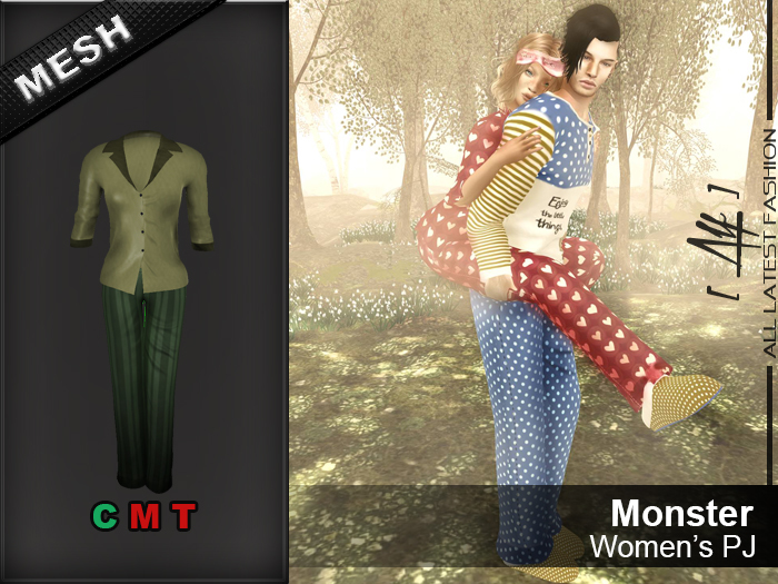 [ALF] Women's PJ - Monster