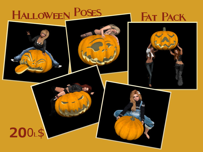 Pumpkin Patch Pose Pack