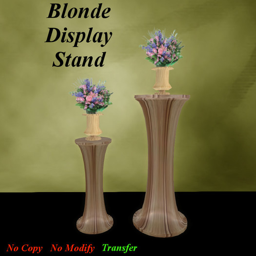 Blonde Panel Fairy Stand