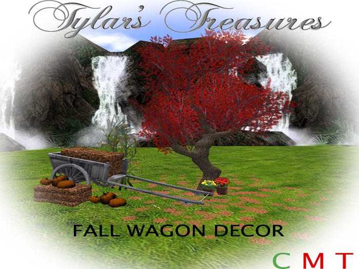 .:TT:.  FALL WAGON DECOR BOXED